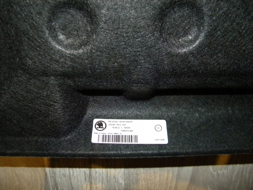 фото №9, Idealna полка жалюзи багажника skoda superb sedan iii 3 15-25r fv 3v5