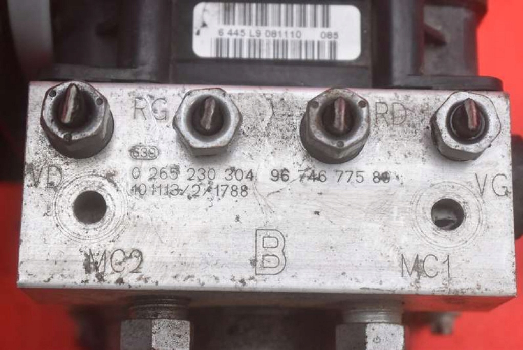 фото №9, Насос abs 9674677580 peugeot 5008 1 i 1.6 hdi 112 km 09-13