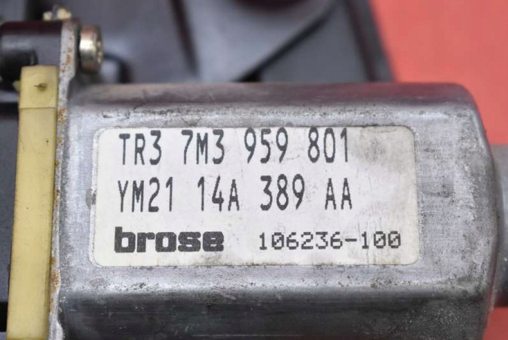 фото №7, Подъемник стекло левый перед eu 7m3959801 vw sharan 1 i 00-03