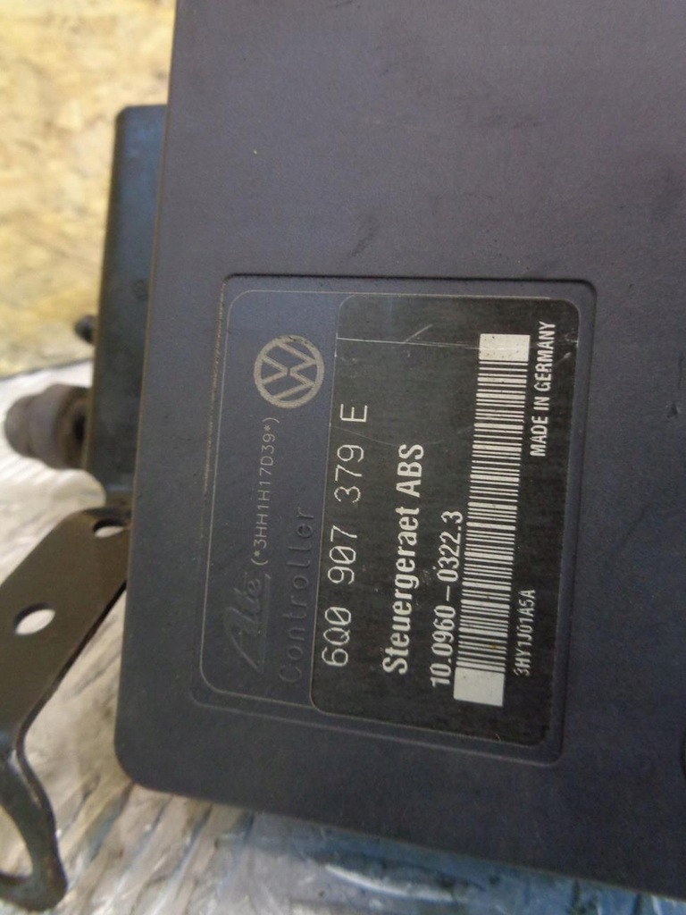 фото №7, Насос гальмівна блок керування abs vw polo 9n iv 01-