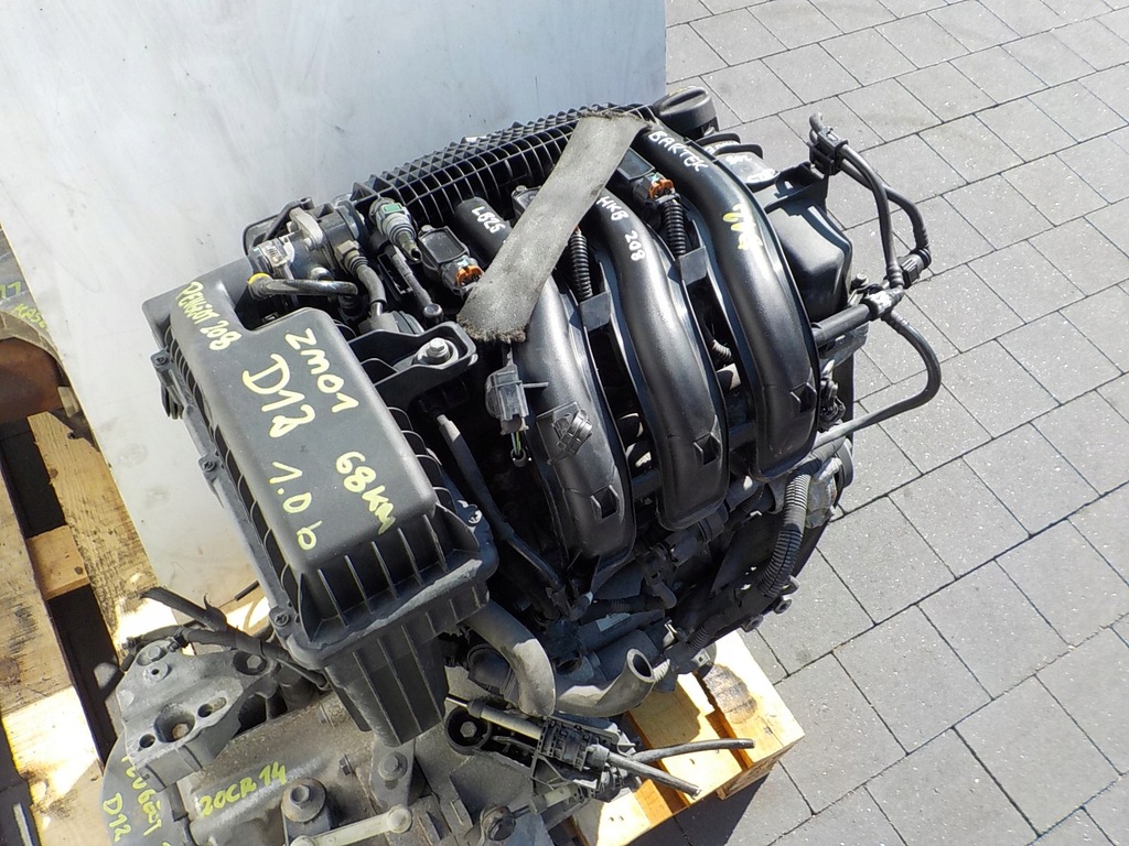 фото №8, Peugeot 208 14r 1.0 vti 68km двигатель zmz zm01 kompletny film