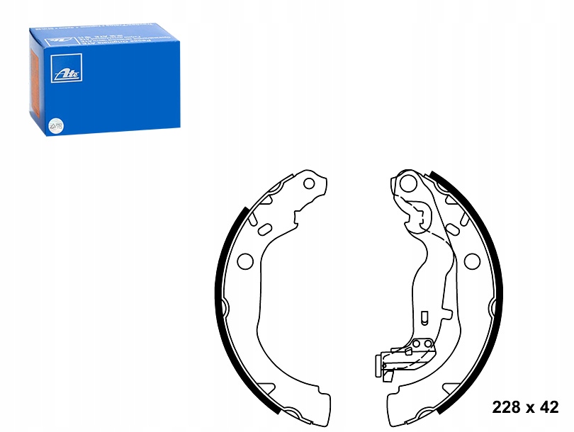 фото №1, Тормозные колодки тормозные набор задняя dacia duster duster suv renault arkana i
