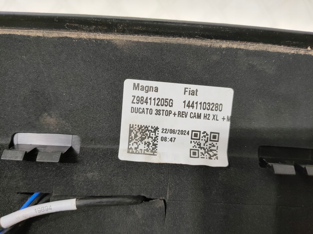 фото №9, Ducato jumper iii 21-25 свет стоп 2x камера заднего вида оригинал 1441103280