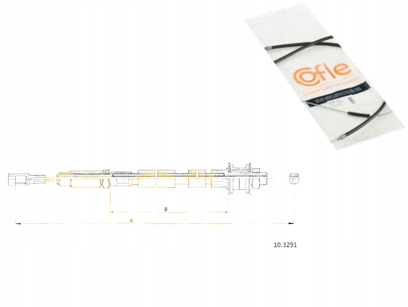 Купити Трос зчеплення vw cofle