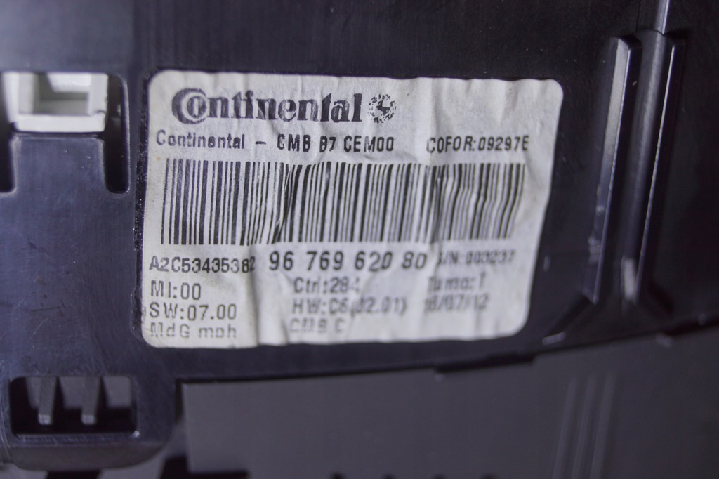 фото №12, Счетчик приборы citroen ds4 9676962080