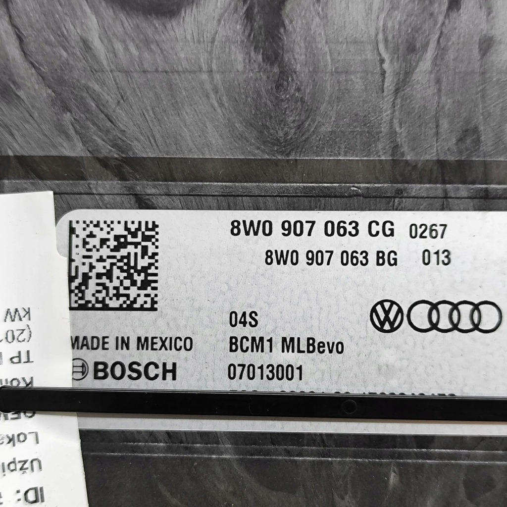 фото №6, Audi q5 sq5 2017 блок управления / модуль комфорта