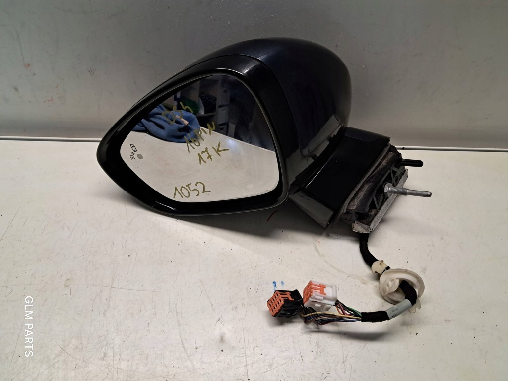 фото №1, Citroen ds4 ліва дзеркало 16 pin 17 кабелі