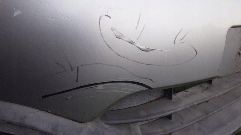 Бампер передній перед протитуманні фари kyog nissan qashqai 1 j10 рестайлінг  62256br02a Зі Шроту