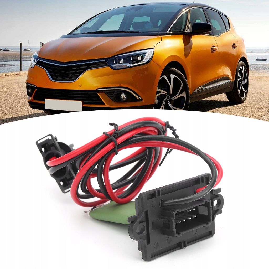 фото №13, Резистор двигуна вентилятор обігрівача 7701207876