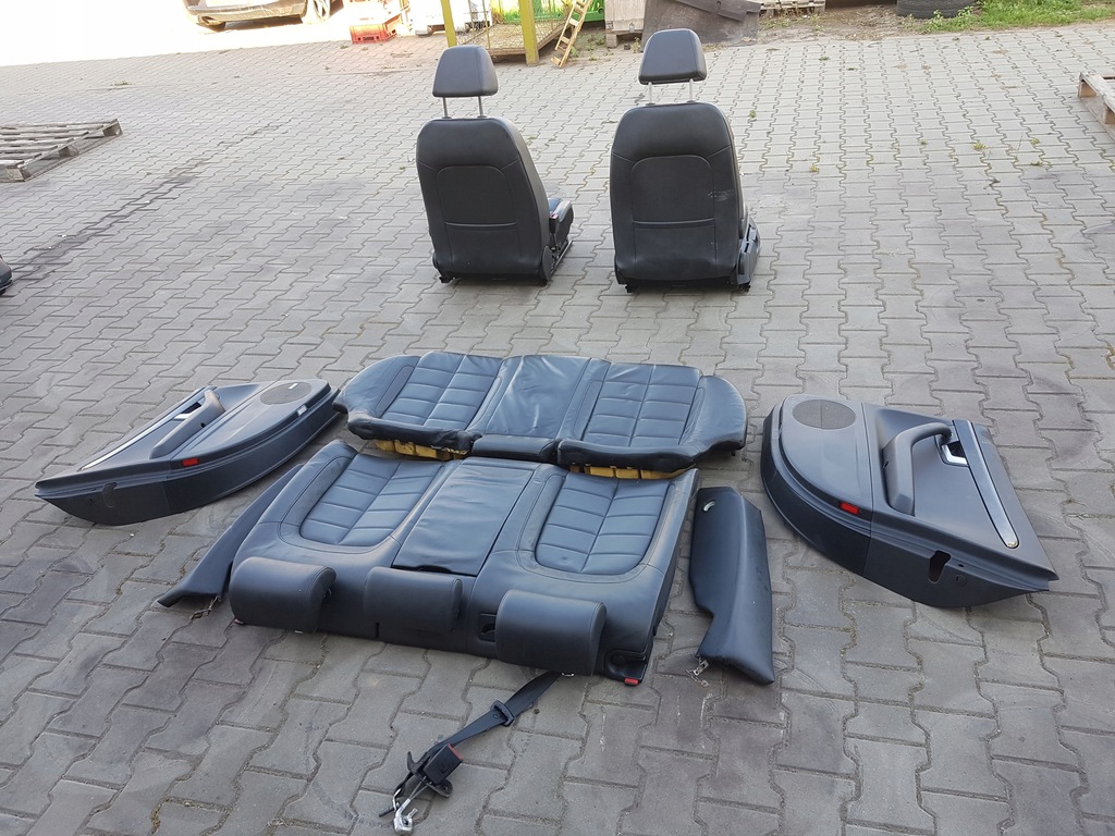 фото №9, Seat exeo 09-13r kombi сидіння заднє сидіння шкіра шкіряний