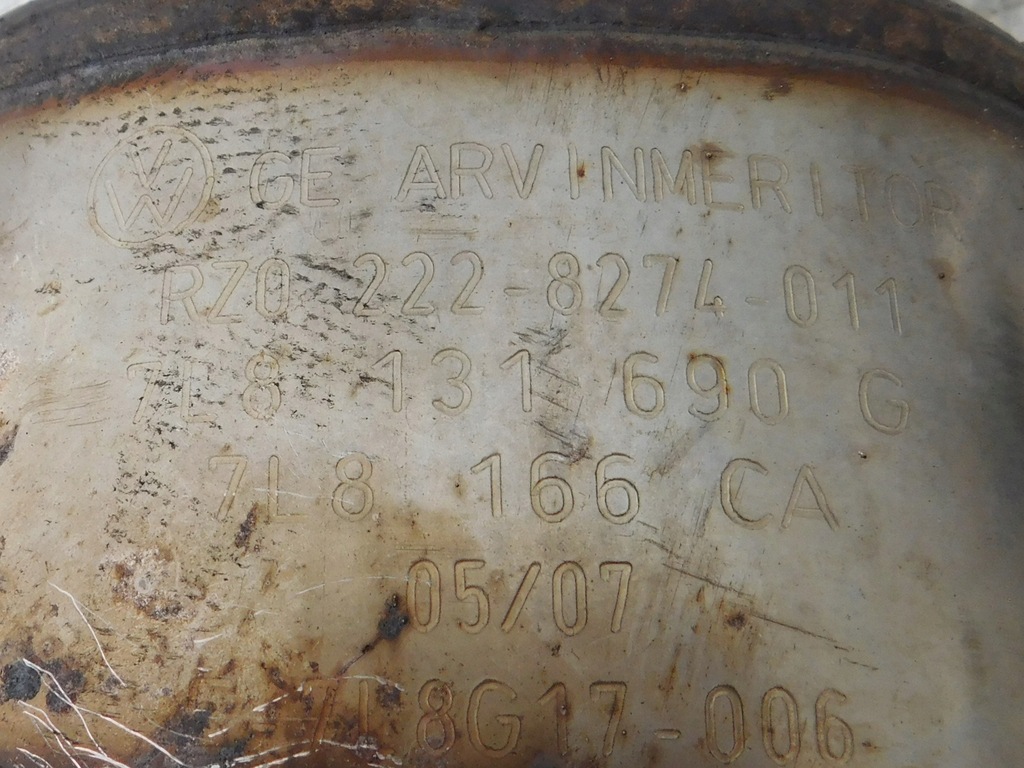 фото №5, Q7 4l 4.2tdi катализатор dpf 7l8131690g