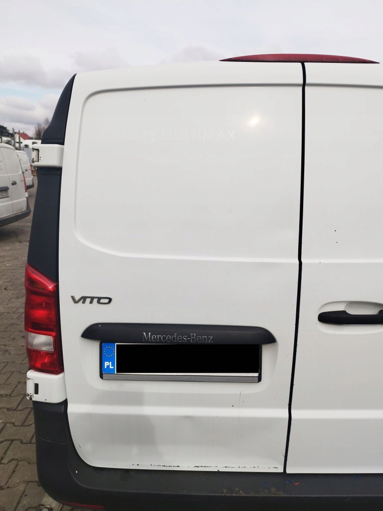 Купить Дверь задние задний  левая mercedes vito 447 код лакокрасочного покрытия 9147