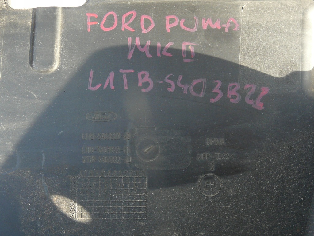 фото №9, Ford puma mk2 направляющая кронштейн бампера dół задняя r