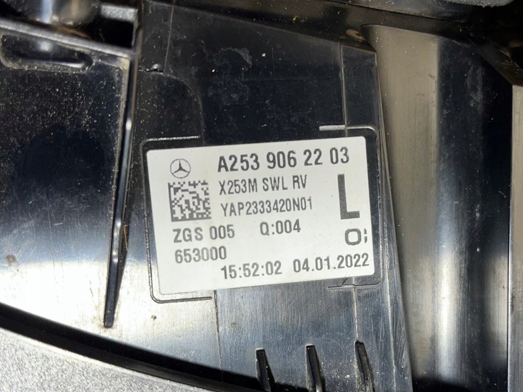 фото №6, Лампа левая задняя w крыло mercedes glc lift w253