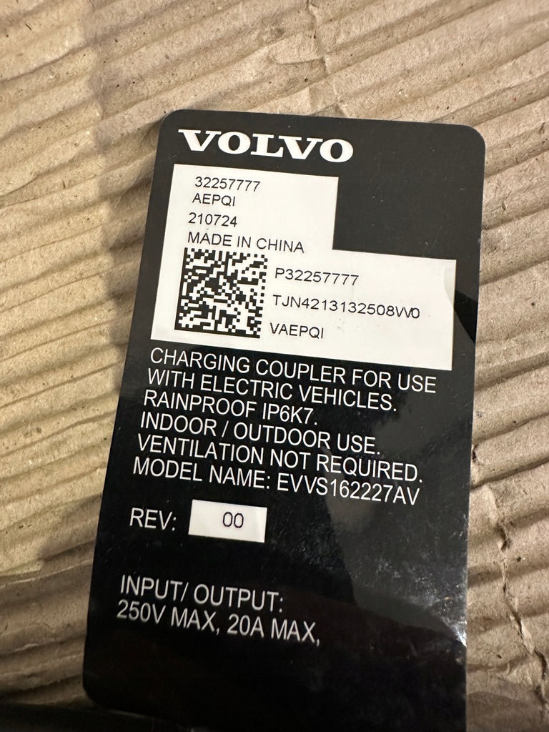 фото №5, Volvo кабель заряджання акумулятора xc90 s90 v90 xc40 xc60 s60 v60 32257777