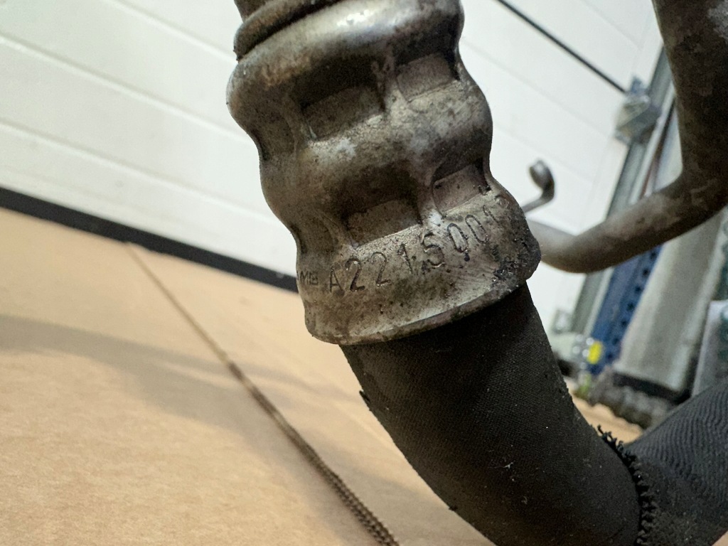 фото №16, Шланг масляний, дроти радіатора оливи, масляні mercedes cl w216 6.3 amg