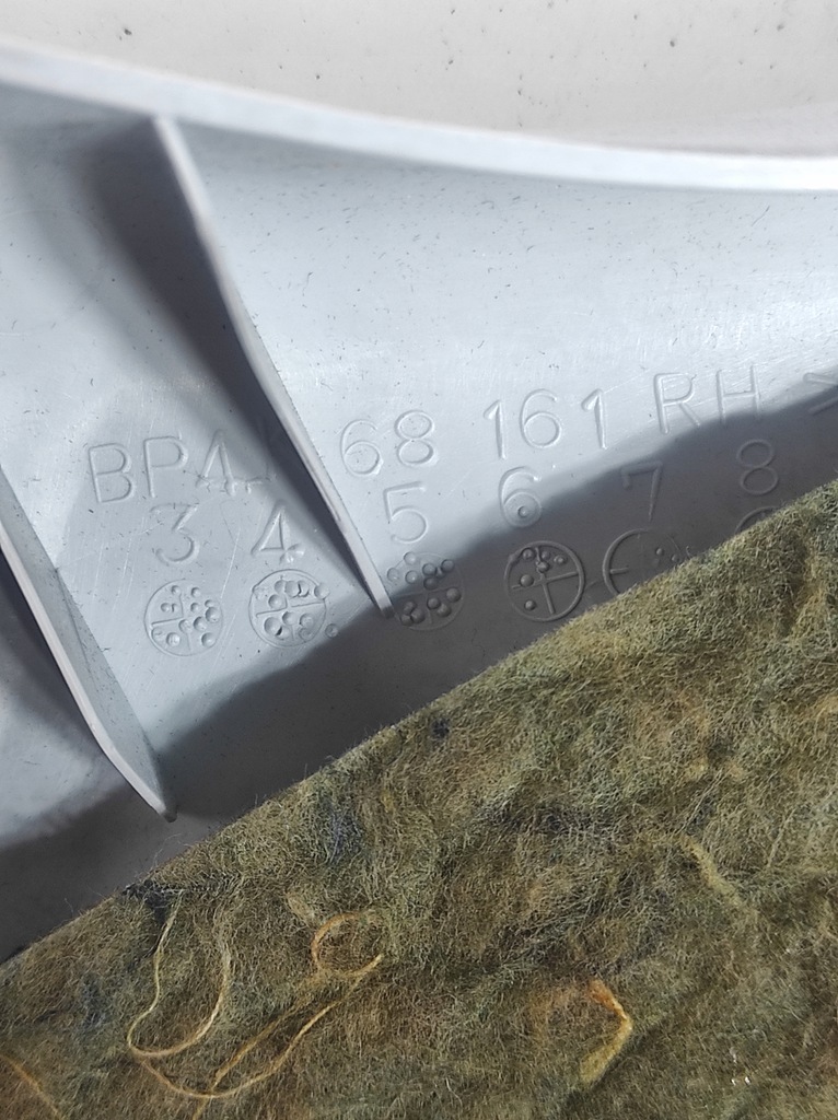 фото №5, Mazda 3 mps hb 03-09 обшивка стойка защита bp4k68161/bp4k68171 usa