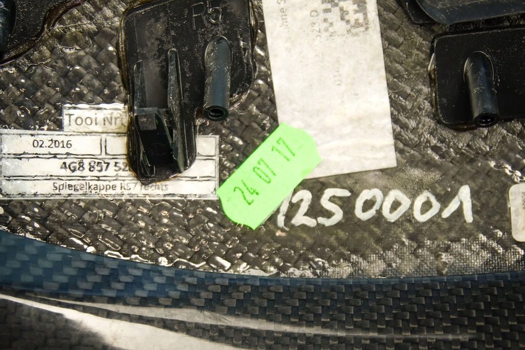 фото №11, Корпус зеркал наружных карбон audi a7 s7 rs7 4g8857527d 4g8857528d