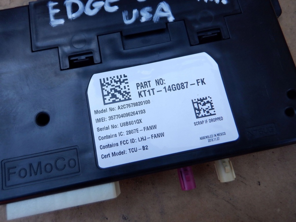 фото №1, Модуль интерфейс ford edge lift usa 2019