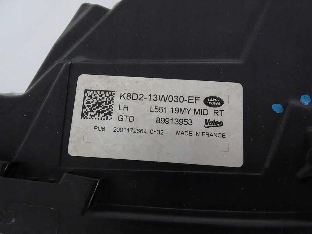 фото №7, Лампа перед ліва land rover evoque ii l551 mid led k8d2-13w030-ef