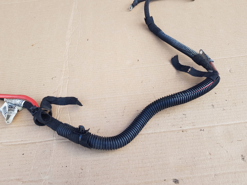 фото №7, Клеммы / жгут аккумулятор opel zafira b astra h 1.8 z18xer 140km 55565562