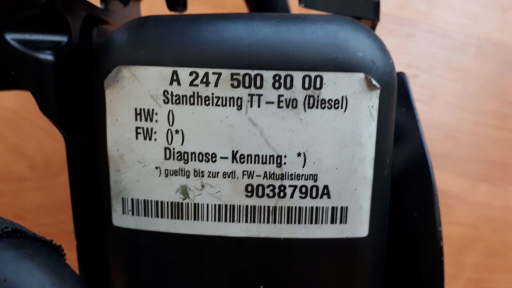 фото №8, Webasto mercedes b-klasa a2475008000 w247 дизель