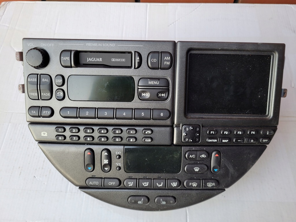 фото №1, Jaguar s-type радіо панель обдув xr8f18k876-ajlgr