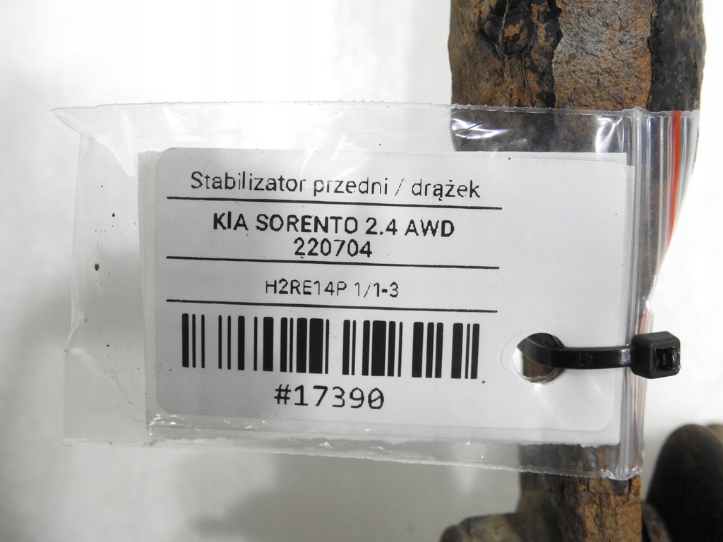 фото №10, Стабилизатор перед awd kia sorento i 2.4 b