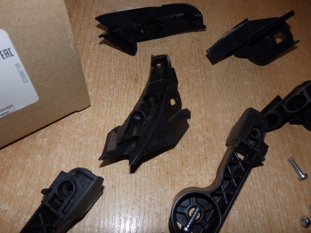 фото №1, Крепления фара набор opel astra j - левый