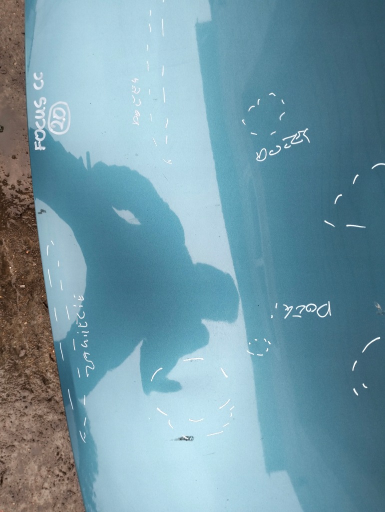 Купити Капот кришка двигуна ford focus mk2 кабріолет  cc колір t7 lata 04-08