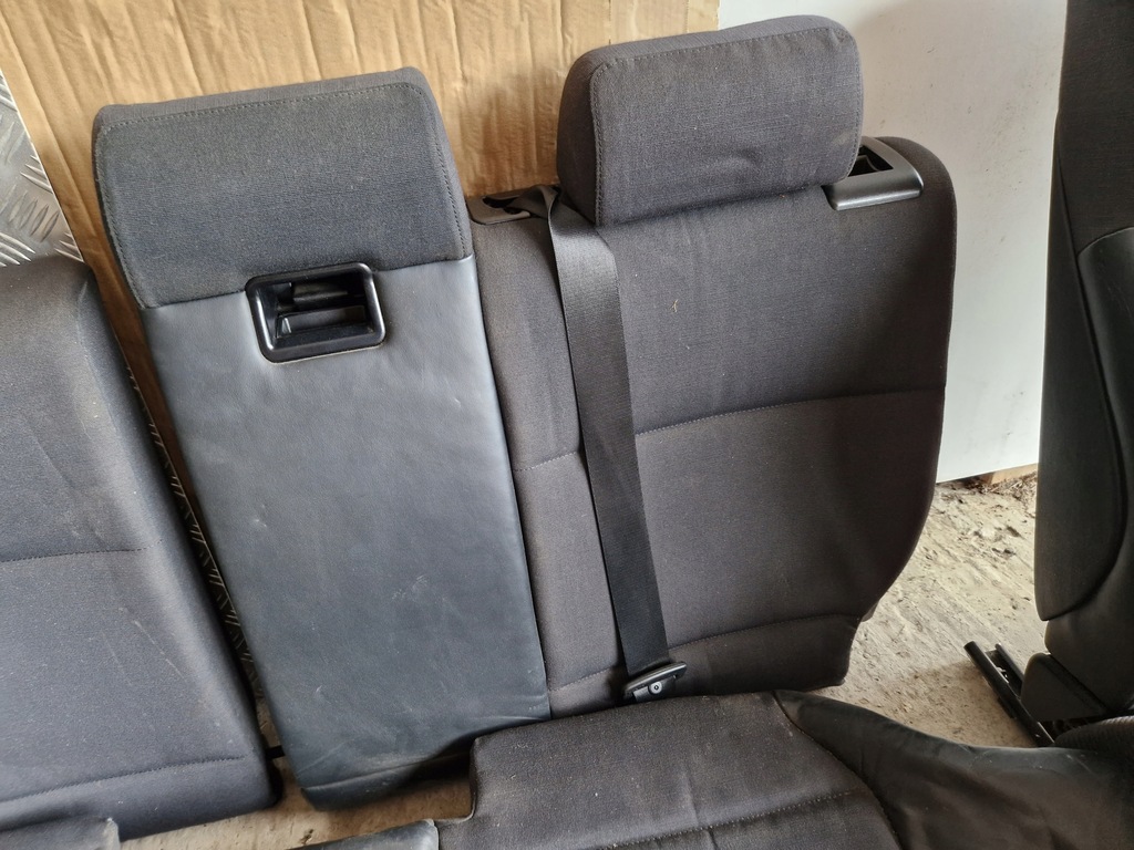 фото №12, Сиденье сиденья комплект заднее сиденье подогрев полукожа bmw e46 kombi touring