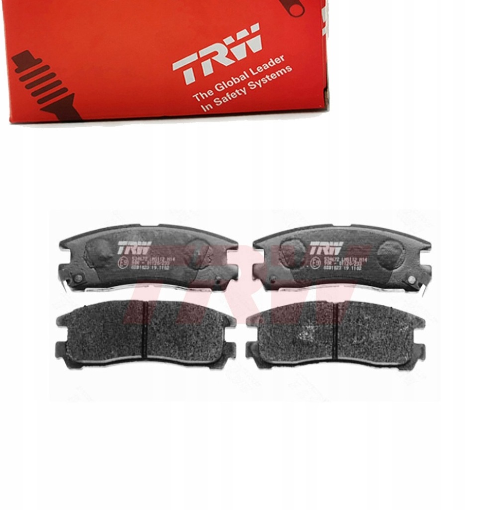 фото №1, Trw gdb1023 набір гальмівних колодок гальмівних, гальма дискові