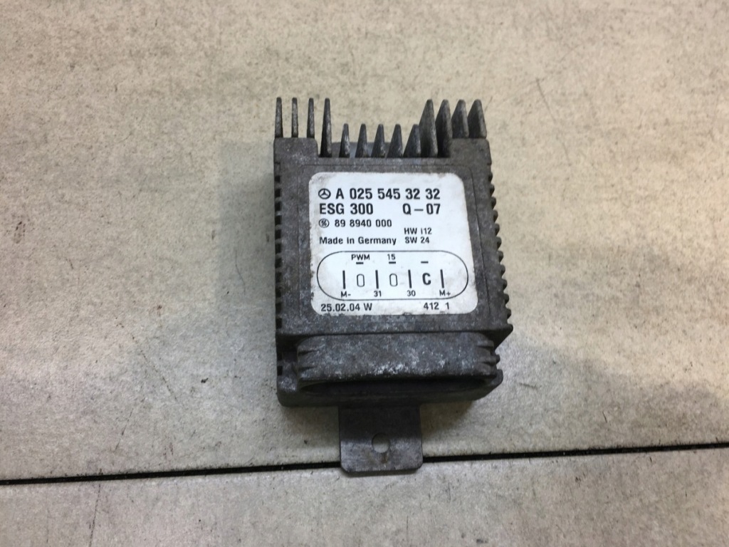 фото №1, Модуль вентиляторов w168 fl 1.6 a0255453232