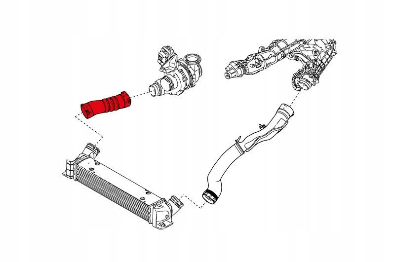 фото №14, Шланг турбіни bmw 3 e90 e91 e92 e93 11617800142