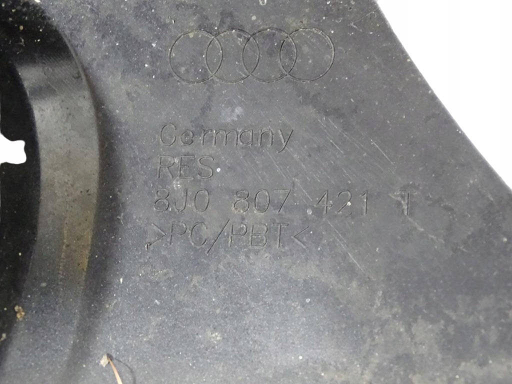 Бампер задня задній + датчики 4x pdc audi tt 8j0 lift fl 2010-2013 - s-line Оригінал