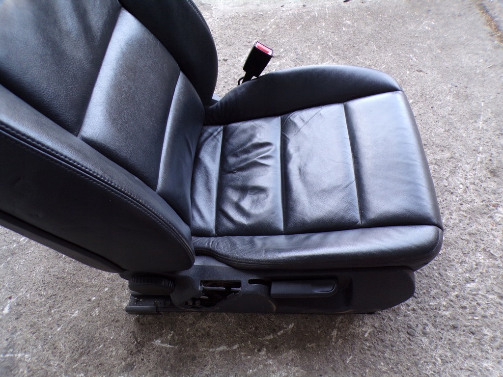 фото №7, Сиденье пассажира правый перед audi a6 c6 кожаный