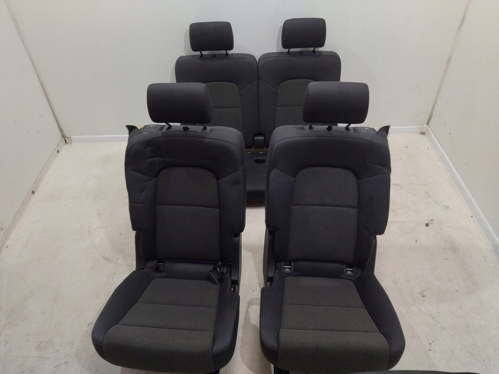 фото №5, Обивка 6 местная сиденья заднее сиденье материал 6 человек audi q7 4l 2005-2014r