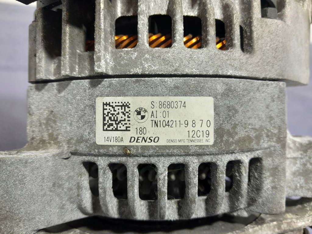 Bmw 1 f40 f44 m135i 2.0t b48a20e генератор 180a натягувач ремінь 8680374 b48 Оригінал