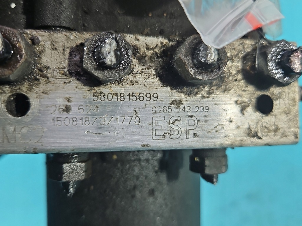 фото №7, Насос abs iveco daily v 14- 10r-0312829, 5801815699, 0265243239
