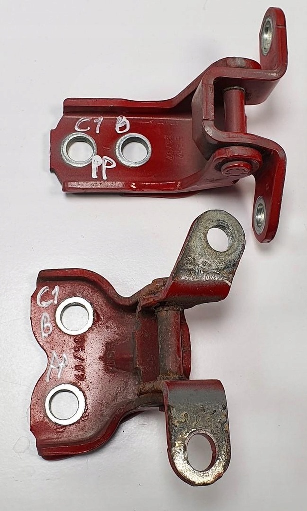 фото №1, Петлі двері правий перед citroen c1 пара