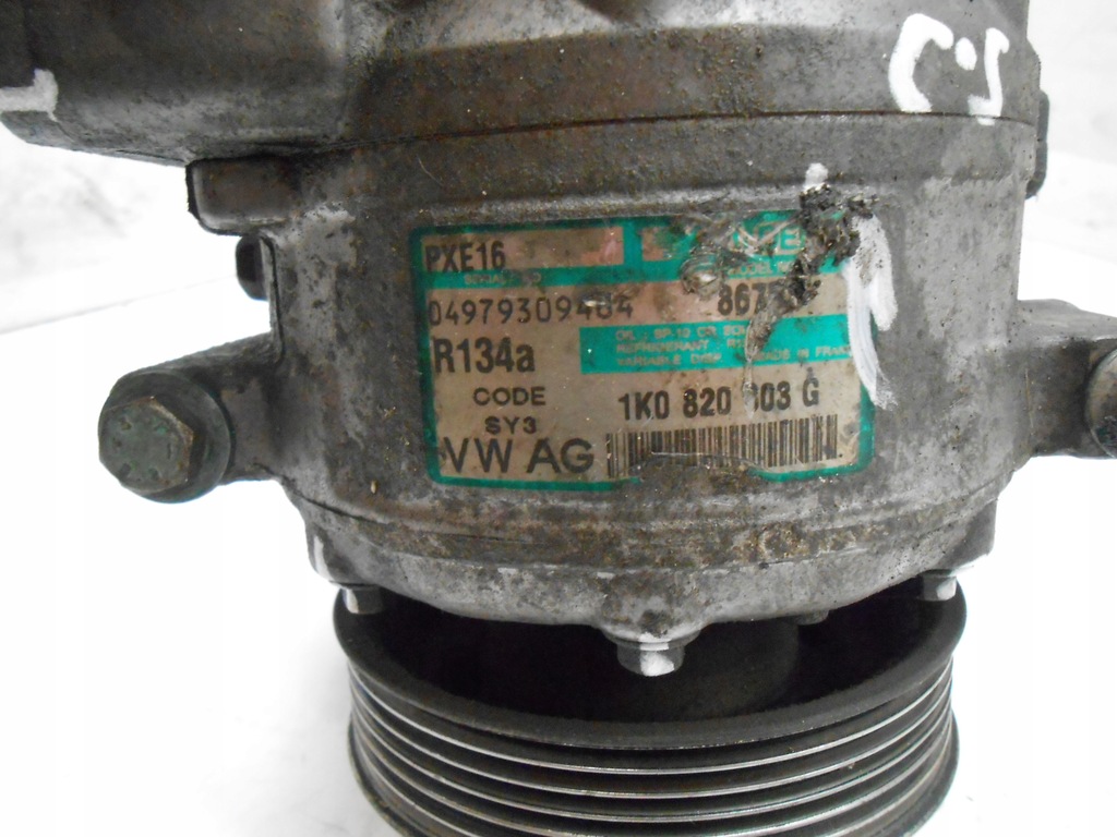 фото №9, Audi a3 8p компрессор компрессор кондиционер кондиционера 1k0820803g