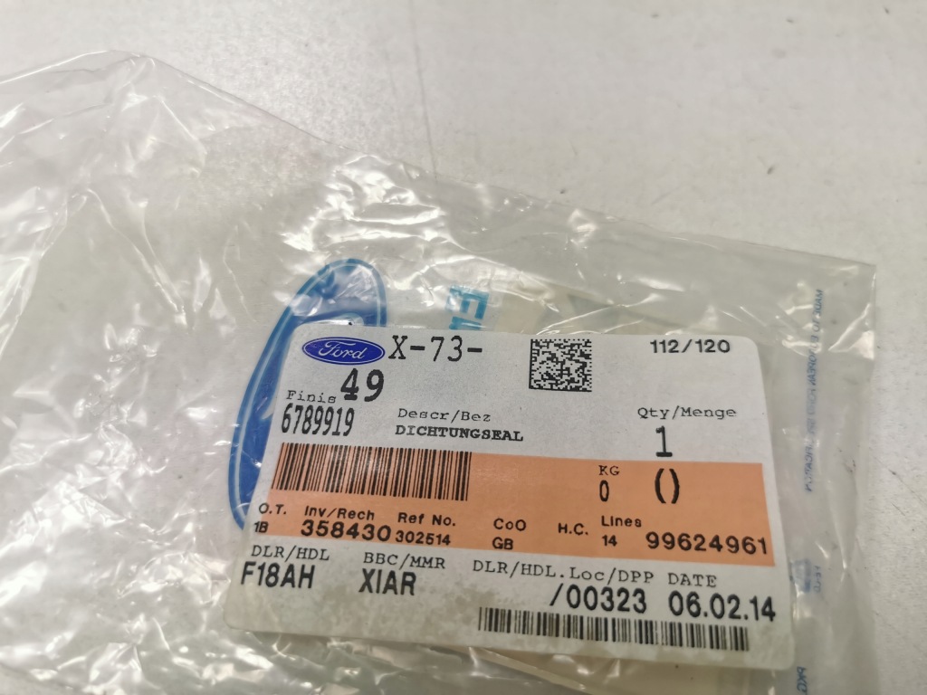 фото №7, Ущільнення, насос зчеплення ford galaxy 1994-2000 vx оригінальний номер 6789919