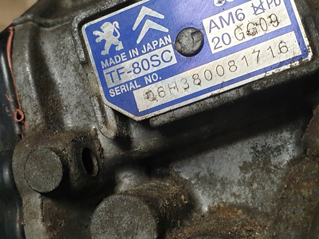 фото №9, Citroen c6 i 06r 2.7 hdi коробка передач передач автоматическая коробка передач 20gg09 tf-80sc