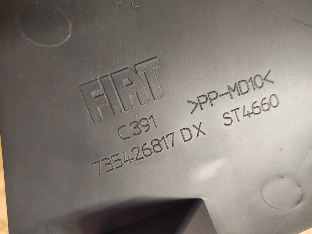 фото №6, Молдинг захист поріг права внутрішня fiat 500 2011