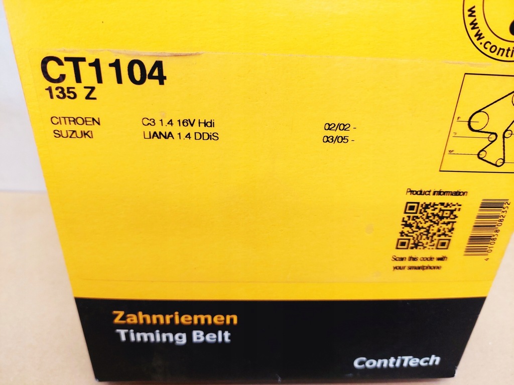 фото №5, Ruville набор ремень распределительного вала rh5595371 citroen c3 suzuki liana