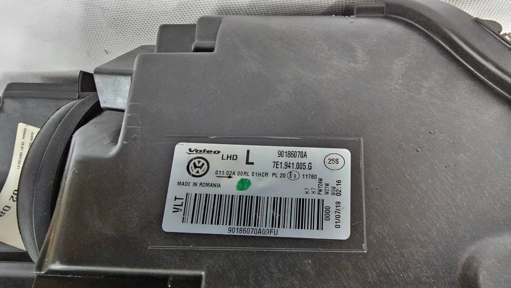 фото №11, Vw volkswagen transporter t6 7e лампа перед левая