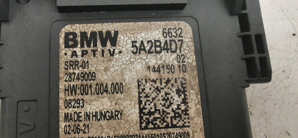 фото №6, Bmw x3 g01 радар датчик переключения поперечина движения 5a2b4d7 28749009 144150 10