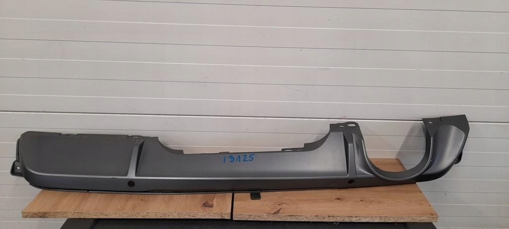 фото №1, Дифузор спойлер бампера задній renault clio v rs