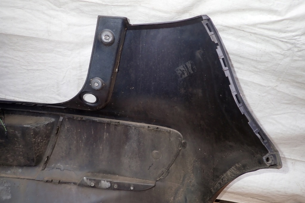 фото №7, Mitsubishi colt 04-09 3 дверь бампер задняя графит