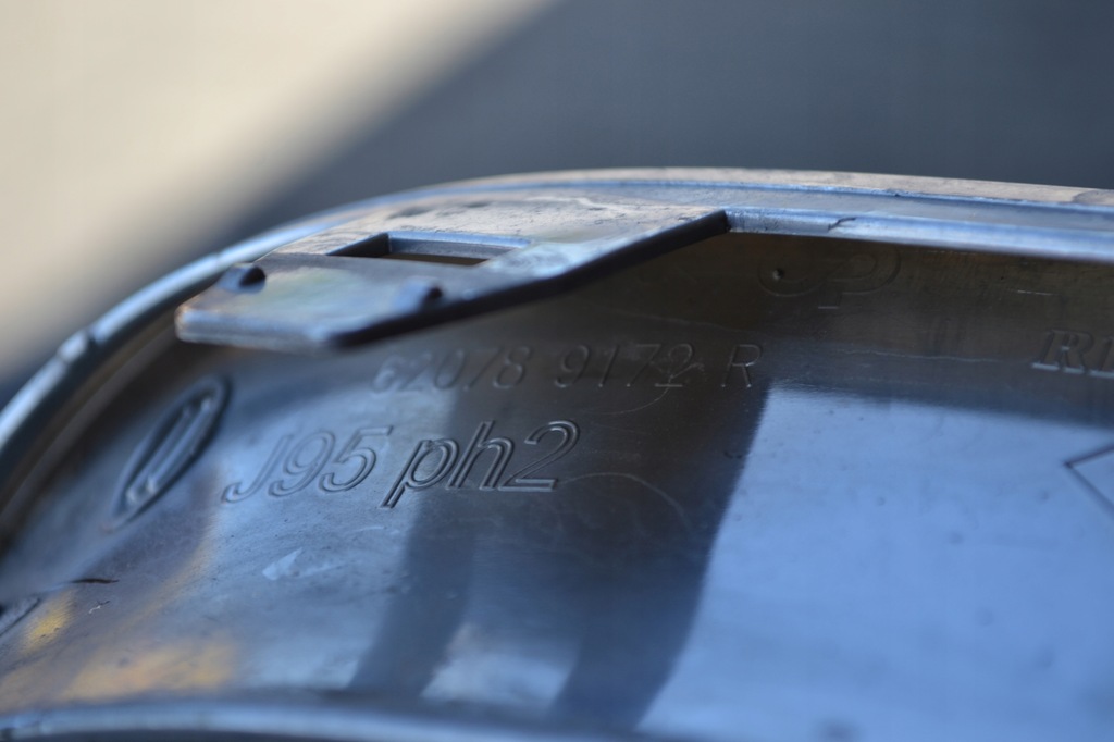 фото №5, Молдинг хром бампера перед renault scenic iii 3